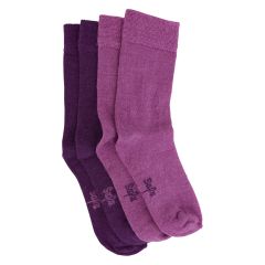 Safa ullsokker 2pk cerise