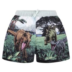 Jurassic World badeshorts blågrå.