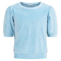 Mari Velour genser til barn aqua