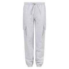 Jogger Cargo Nora Lys gråmelert
