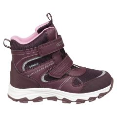 Snøfnugg vanntett vinterboots Lilla