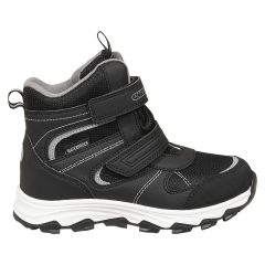 Snøfnugg vanntett vinterboots Sort