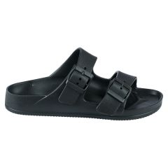 EVA sandal med spenner Vasset Sort