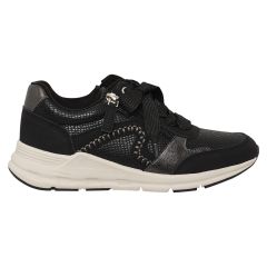 Sneaker med kilehel Agata Sort