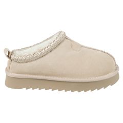 Slippers tøffel, skinn Tessa Beige