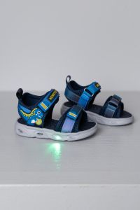 Sandal med lys småbarn Tåtass Marine