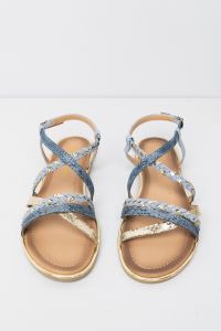 Sandal Frances lux Blå