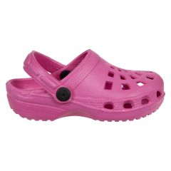 Enkel Hippie clog fuksia