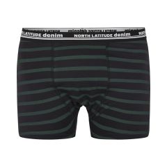 Boxer 3pk Mix print Sort-grønn