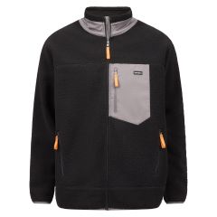 Alaska Fleecejakke Sort