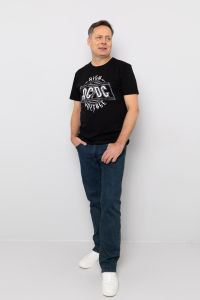 T-skjorte AC/DC Sort