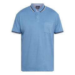 Polo Pique Mellomblå