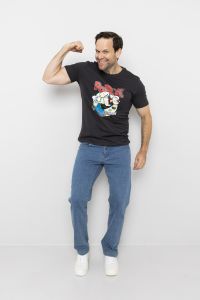 T-skjorte Popeye Mørkegrå