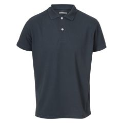 Basic klassisk pique blågrå