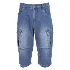 Denim & Casual Donovan caprishorts jeansblå