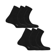 Cotton Socks 6 pk Sort