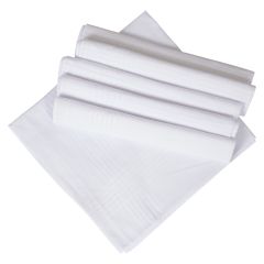 Lommetørkle Fredrik 6pk Hvit