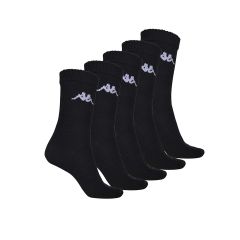 Fisper 5pk sokker Sort