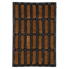 Dørmatte Kraftig 40x60 cm Natur-sort