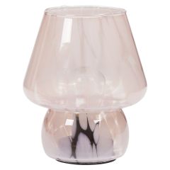 Lampe  i glass Mush Rosa