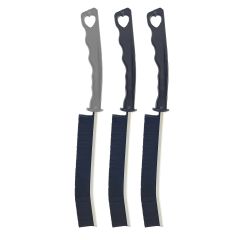 Sprekkebørster 3pk Sort