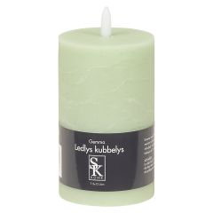 Ledlys Gemma 13cm Grønn