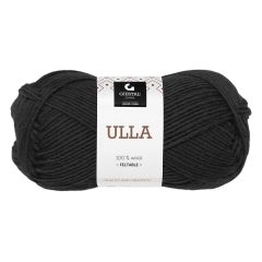 Ulla garnnøste svart