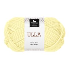 Ulla garnnøste lys gul