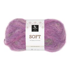 Soft flerfarget garnnøste 