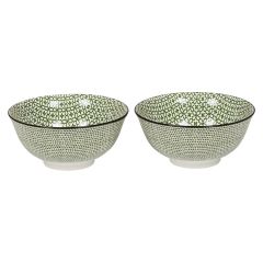 Lucy skål 15.5cm 2pk Grønn