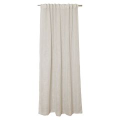 Monokrom vevd gardin 135x160 