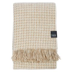 Ullpledd 120x180 Teide Karamell