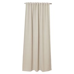 Monokrom cordfløyel gardin 220 