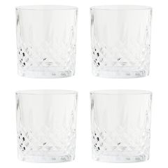 Whiskyglass 4pk  51cl YAS Klar