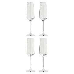 Ølglass 4 pk på stett  35cl YAS Klar