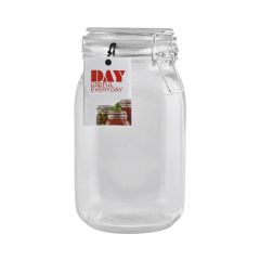 Glasskrukke med patentlokk 1,5L 