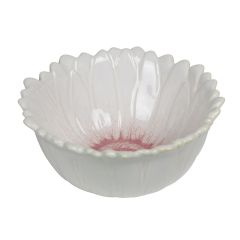 Skål  Floral Hvit-rosa