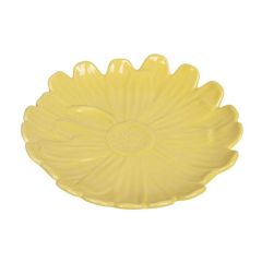 Asjett floral Lysegul