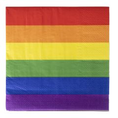 Pride serviett 20pk Hen 