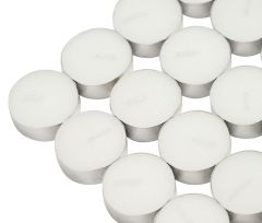 Telys 75pk brennetid 4timer Hvit