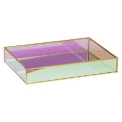 Dekorbrett med speil Diddi 25x18cm 