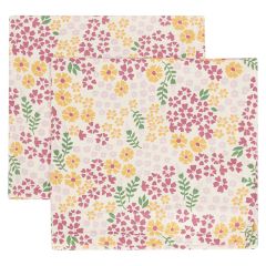 Alices blomstereng tøyserviett  2pk. Rosa
