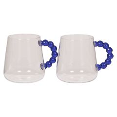 Krus med hank 2pk Pearls 