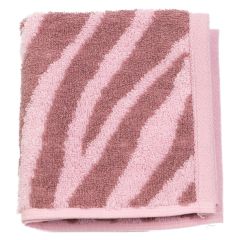 Håndkle Zebra 30x30 Rosa-lilla