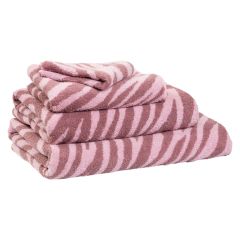 Håndkle Zebra 50x70 Rosa-lilla