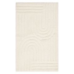 Badematte Geo Offwhite