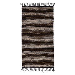 Rye Smal stripe Sort-natur