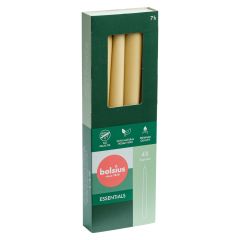 Kronelys 4 pk 24,5cm Beige