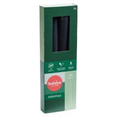 Kronelys 4 pk 24,5cm Grå
