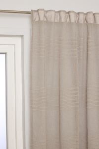 Gardin Fred Mørk beige